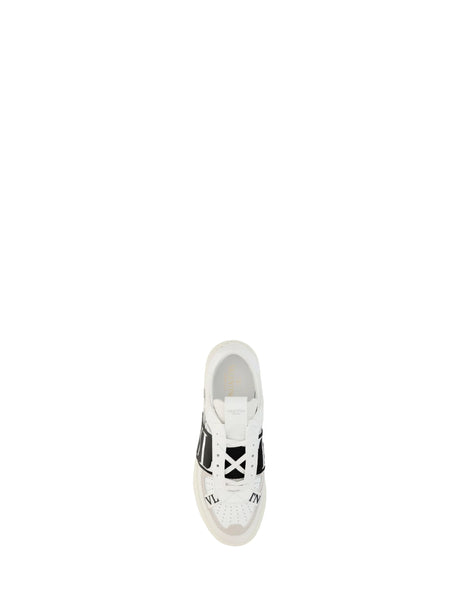 Valentino Garavani Low-Top Sneakers - White/Black-Bia/Bia/Ice/Bia-Ne