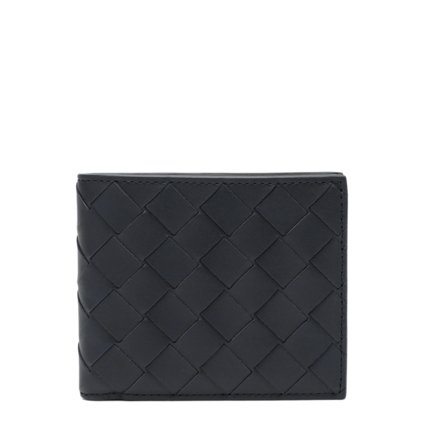 Intrecciato Bi-Fold Wallet With Coin Purse