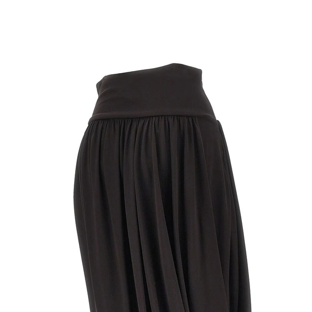 ALAIA Draped jersey skirt
