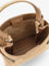 Brunello Cucinelli Suede shoulder bag with Monili detail - Miele