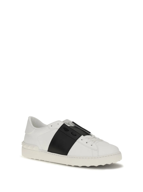 Valentino Garavani Open Sneakers - White/Marine/White