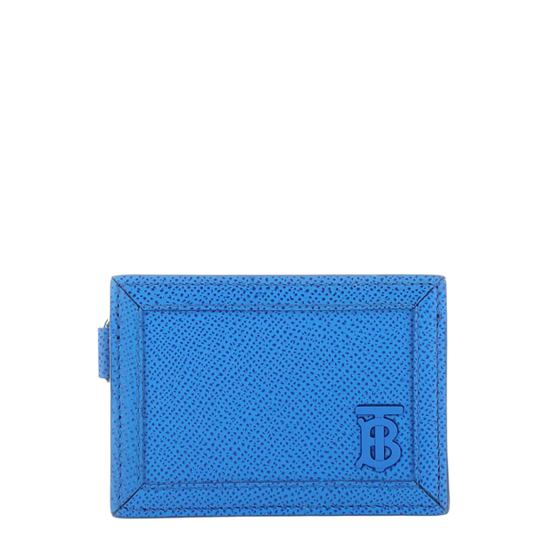 Leather Card Holder - Turquoise