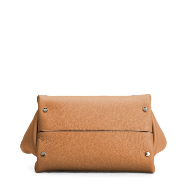 T Timeless Mini Calfskin Tote - Luggage