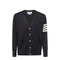 4-Bar Stripe Sustainable V-Neck Cardigan