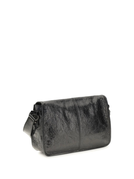 Balenciaga Small Le City Shoulder Bag - Black