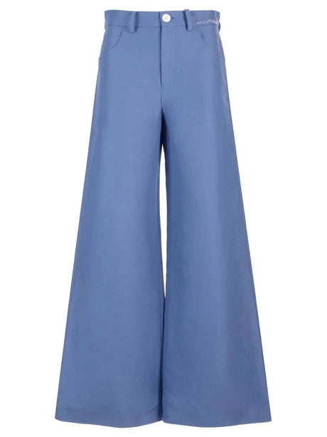 Marni Wide Leg Trousers - Blue