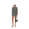 Houndstooth Jacket With Crystals