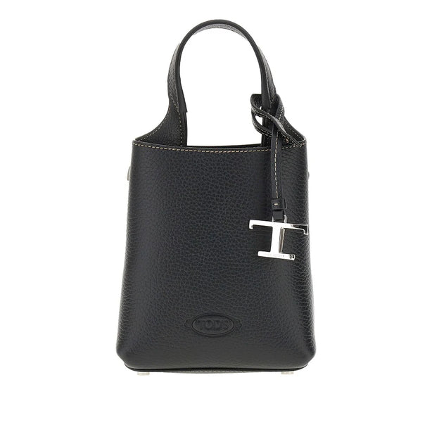 TODS T Timeless charm leather micro bag