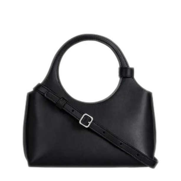 Holy Day Mini Calfskin Handbag - Black