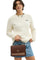 Coach Klare Top Handle Bag In Signature Canvas - Tan/Brown