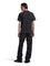 Standard T-Shirt Regular Fit in Black Faded