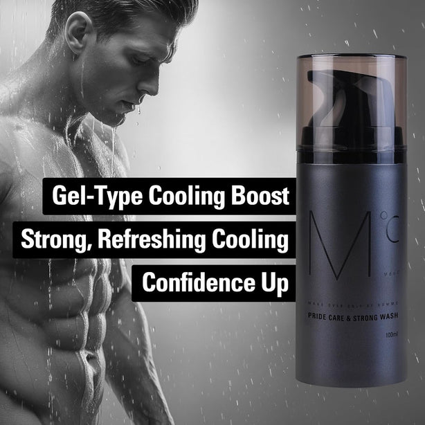 [MdoC] Pride Care & Strong Wash 100ml / pH Balanced Antibacterial Cooling Men's Intimate Cleanser[International Shipping]