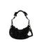 Le Cagole XS Satin Shoulder Bag - Black