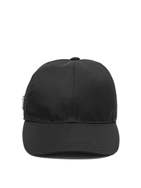 Prada Re-Nylon Baseball Cap - Black
