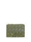 Bottega Veneta Woven Card Holder With Zip - Green