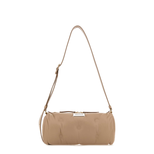 Glam Slam One Size Ovine Leather Crossbody - Biche