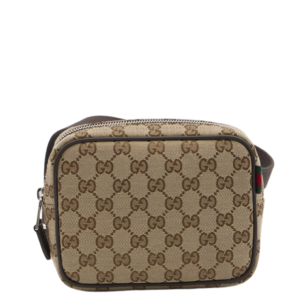 GG Canvas Mini Canvas Shoulder Bags - Beige