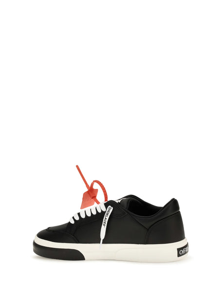 Off-White Vulcanized Low Sneakers - Black/White