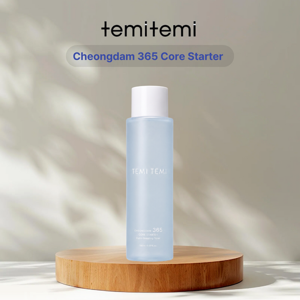 [TEMI TEMI] Cheongdam 365 Core Starter 150ml / Pro Makeup Artist Designed First Essence & Toner[International Shipping]