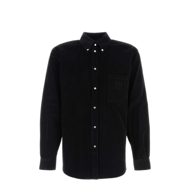 Black Corduroy Shirt