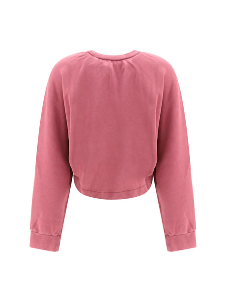 Off-White Off Stamp balloon crewneck Sweatshirt - Fade Out Hawthorn Rose Hawthorn Rose