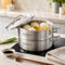 Zebra Stainless Steel Functional Pot With Lid 26x9cm, Estio