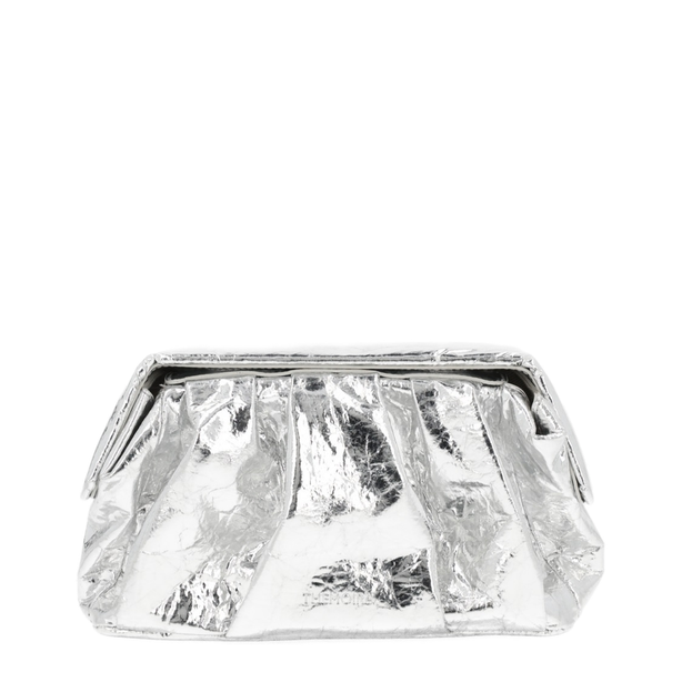 Aphrodite Pineapple Fibre Bag - Silver