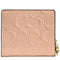 Coach Snap Wallet In Signature Leather With Charm - Faded Blush CFA23