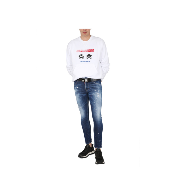 Sweatshirt With Logo Print