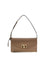 Valentino Garavani Devain leather Shoulder Bag - Wood Brown