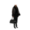 Farringdon Maxi Calf Leather Handbag - Black