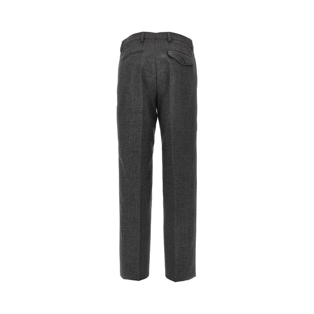PRADA Wool canvas tailored pants