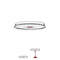 SplitGlass - SnackPlate - Red - single pack