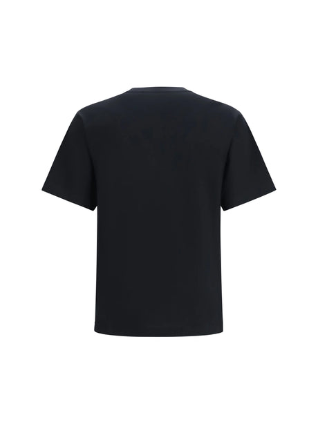 Burberry Check cotton T-shirt - Black