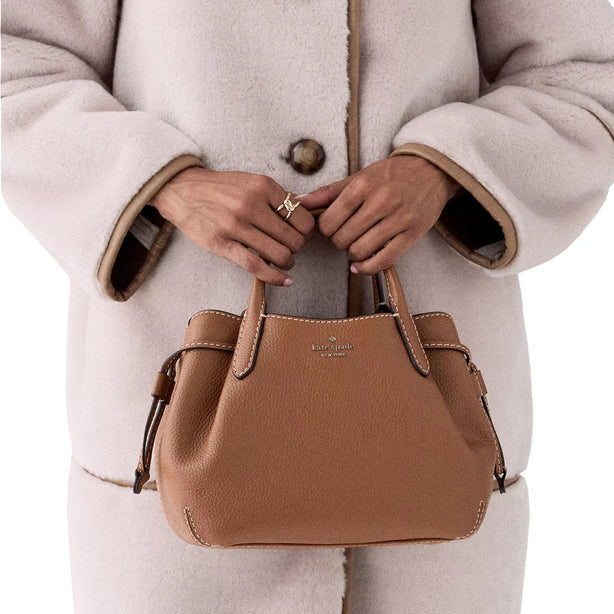 Kate Spade Dumpling Satchel Bag - Warm Gingerbread KP933