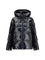 Pinko Hooded Eleodoro Down Jacket - Black Limousine