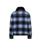 Plaid Wool Flannel Bomber Jacket