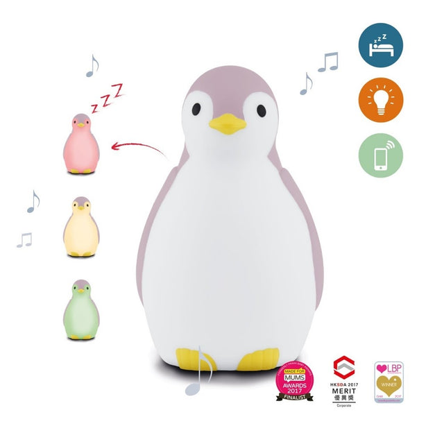 Zazu Pam the Penguin, Sleeptrainer & Wireless Speaker