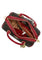 Coach Rowan Satchel Bag In Signature Canvas - Walnut/True Red