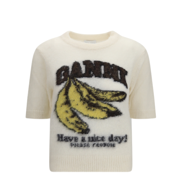 Alpaca Graphic Knit T Shirt