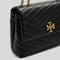 TORY BURCH Kira Chevron Convertible Shoulder Bag Black RS-90446