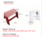 Ml21Bk Lucano Alum 1-Step Stool (Black)