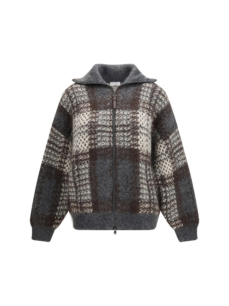 Dazzling Tartan Cardigan