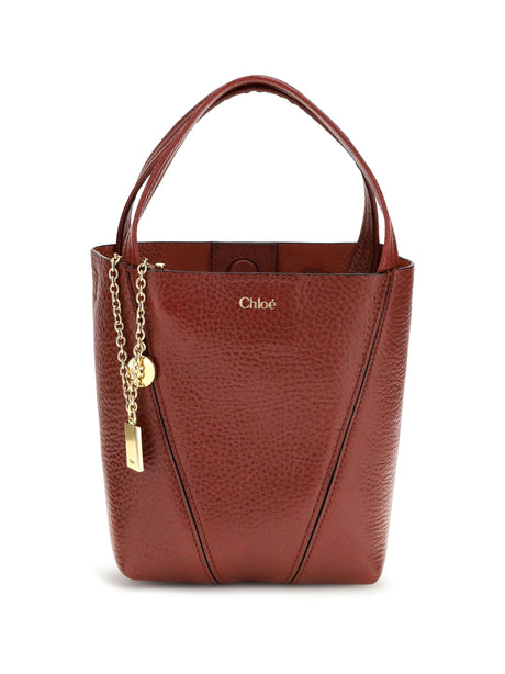 Chloé Spin Shoulder Bag - Divine Red