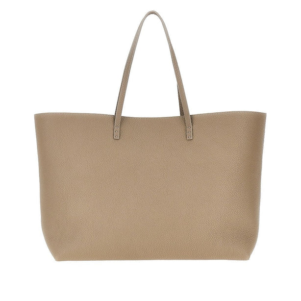 FENDI Medium 'Roll' grained leather Shopping Bag