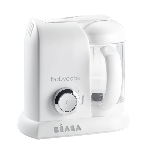 Beaba Babycook Solo Baby Food Processor - White/Silver
