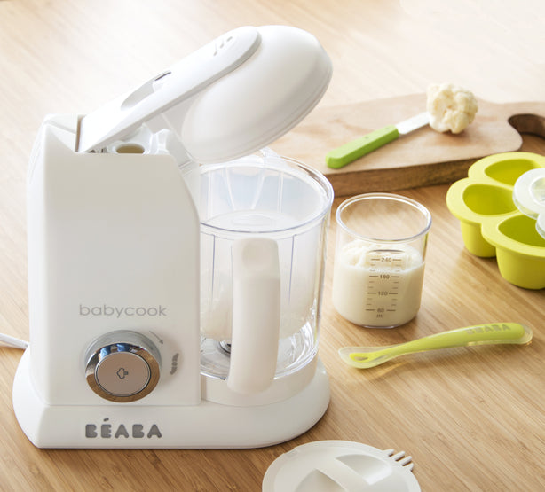 Beaba Babycook Solo Baby Food Processor - White/Silver