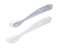 Beaba 1st Stage Silicone Spoons & Case 2 Pack - Cloud Blue/Pebble