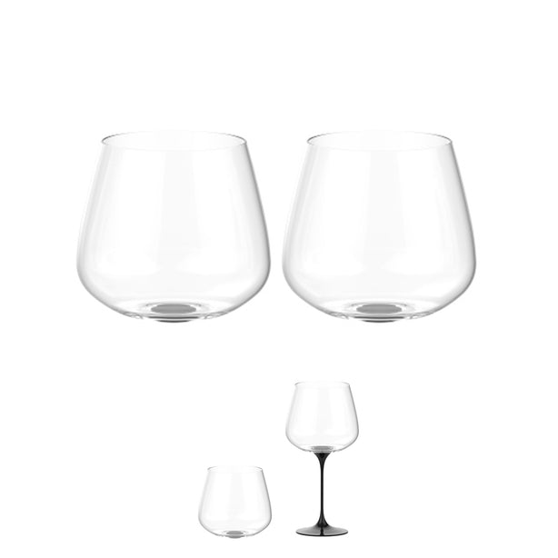 SplitGlass - Collezione origini - Collio - pack of 2 - Black