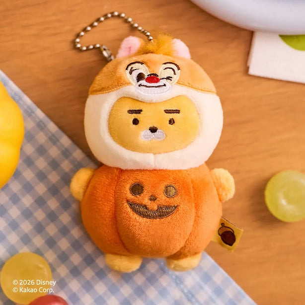 [CHIP AND DALE] KAKAO FRIENDS Pumpkin Plush Keyring - Ryan (International Shipping)
